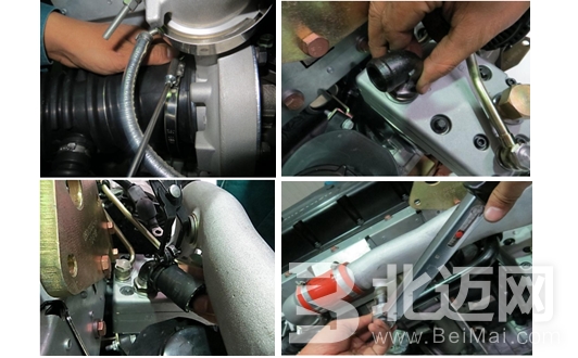 Heavy truck engine maintenance