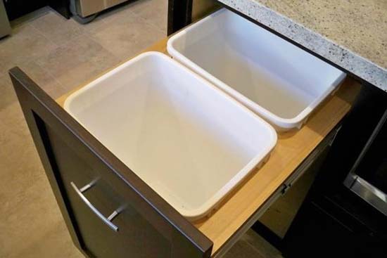 Collection and use of lighting and garbage equipment