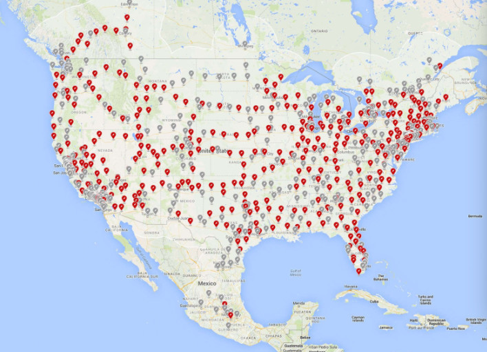 Tesla has doubled the charging pile, and North American owners are expected to drive high-speed long-distance travel.