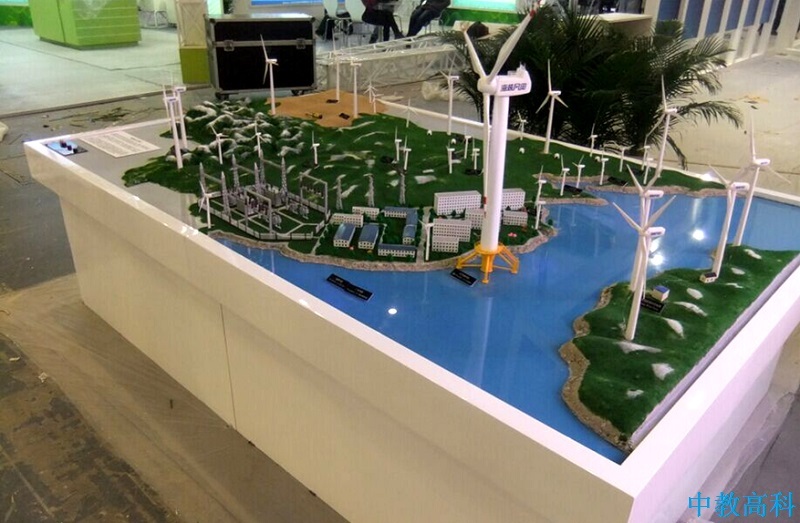 Simulation Model of the Training Room of Wind Energy and Power Engineering