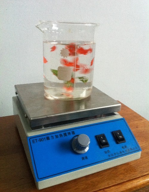 How to use collector magnetic stirrer