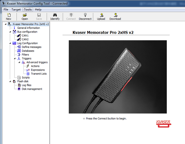 T-Script Programming of Kvaser CAN Card Based on CAN Recorder
