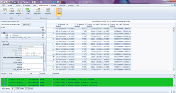 CAETEC data logger data post-processing