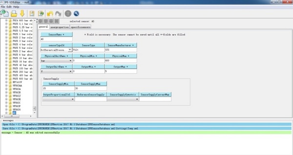 Sensor database for IPEmotion applications