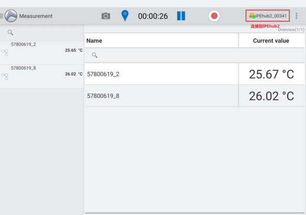 IPEmotion APP for data logger application