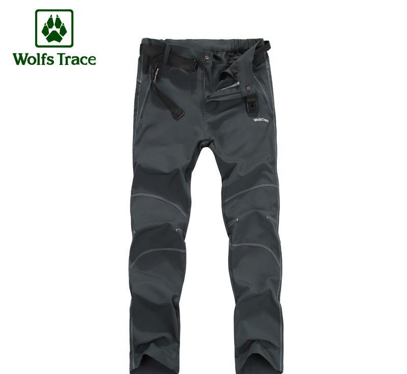 Wolf track men and women stretch pants quick-drying breathable quick-drying pants outdoor couple outdoor color pants quick-drying pants