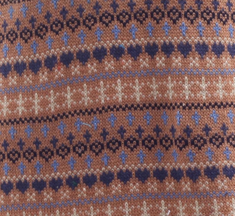 2014 autumn and winter children's wear wool-knit jacquard fabric latest knitted jacquard cloth wb008