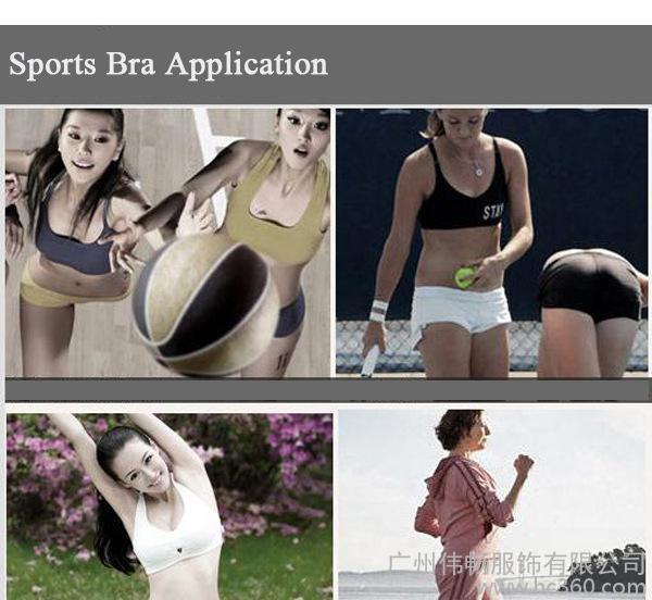 Direct-adjustable sports bra without rims and comfortable underwear
