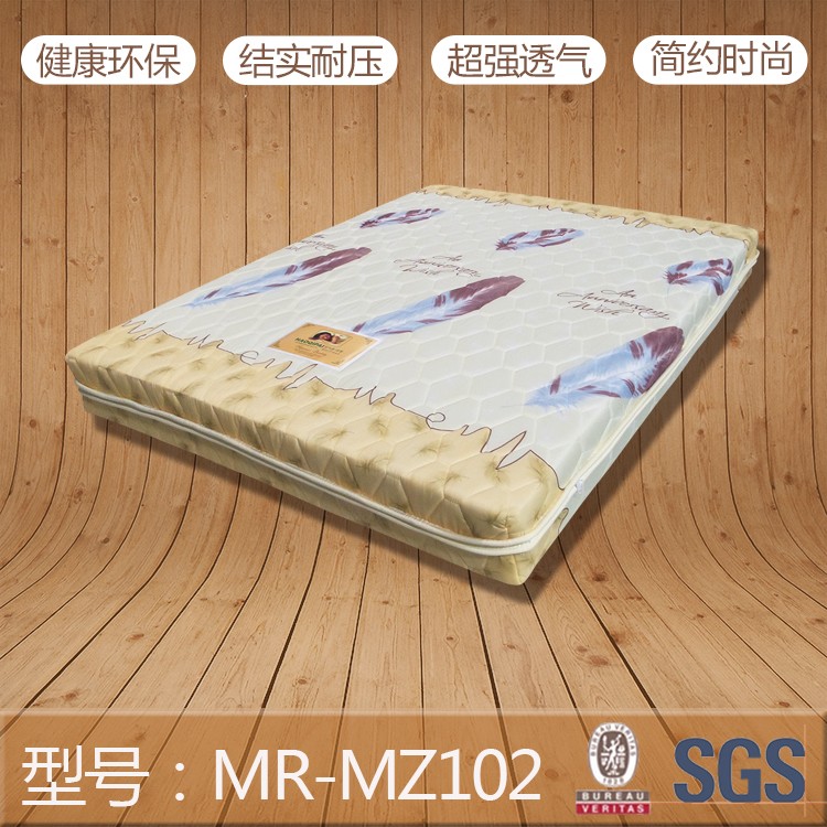 Factory wholesale hotel home single double soft side hard Simmons coir mattress