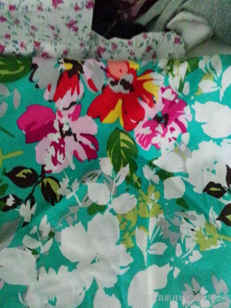 Supply textile full polyester jacquard cut flowers, hangxiang1