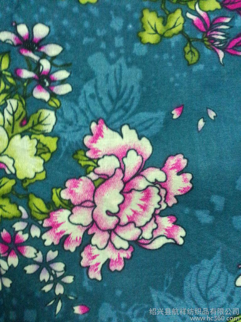 Supply textile full polyester jacquard cut flowers, hangxiang1