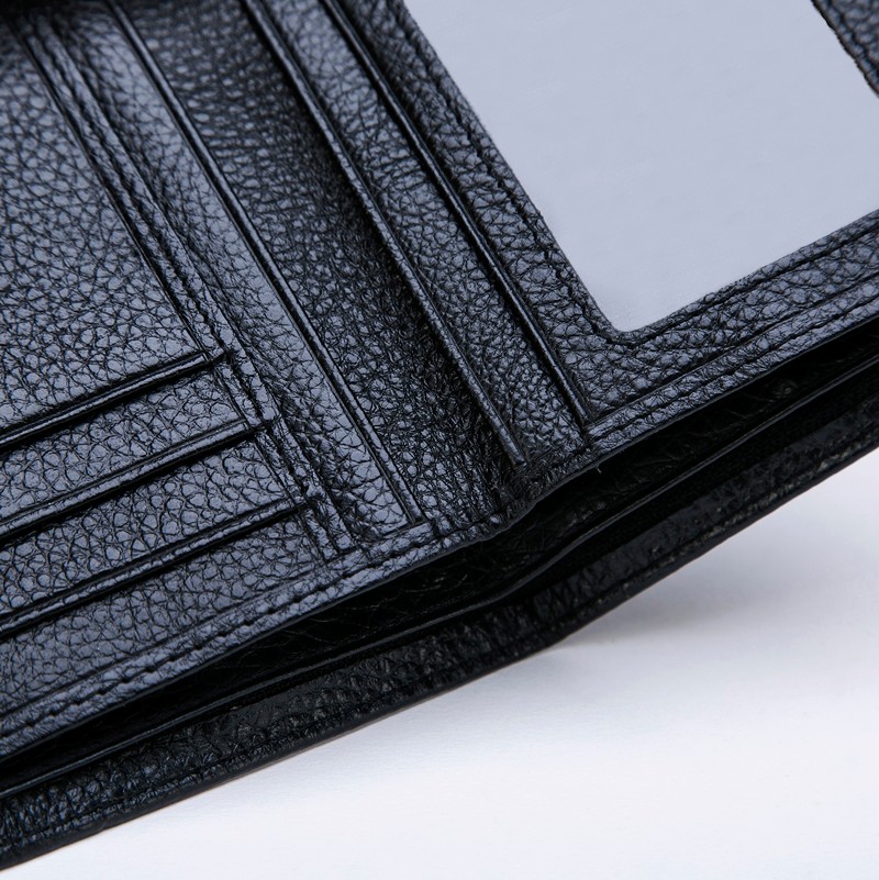 The latest Jinba Korean leather wallet Wallet Leather luggage wallet Silver bag Leather wallet Wallet Cartoon wallet Coin purse Men's wallet