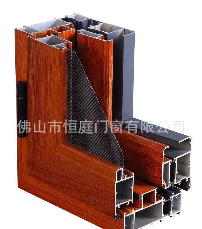 Foshan famous doors and windows / 55 broken bridge doors and windows / hollow glass windows