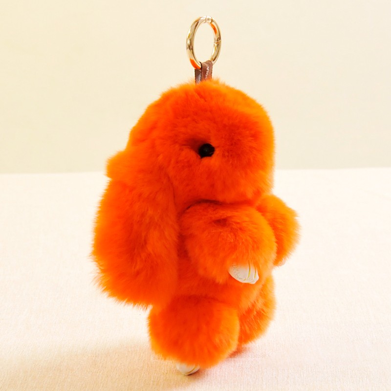 Hot rex rabbit fur bunny pendants dead rabbit fur wrap fur pendant decoration fur crafts wholesale