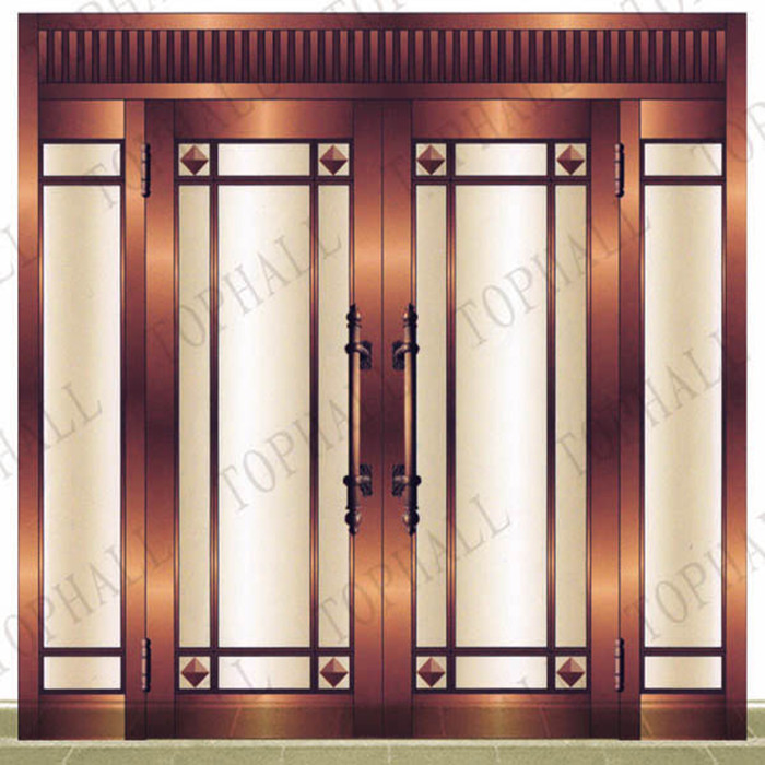 Copper Chuangzhen copper door wholesale, production and processing, Beijing Tongmen