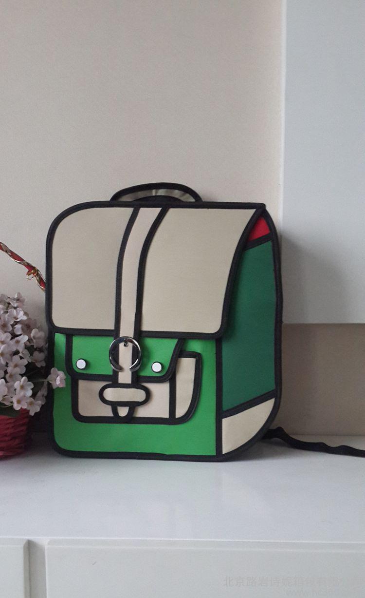 Taiwan Comic Bag 3d Stereo Bag Second Yuan Bag Shoulder Bag Tote