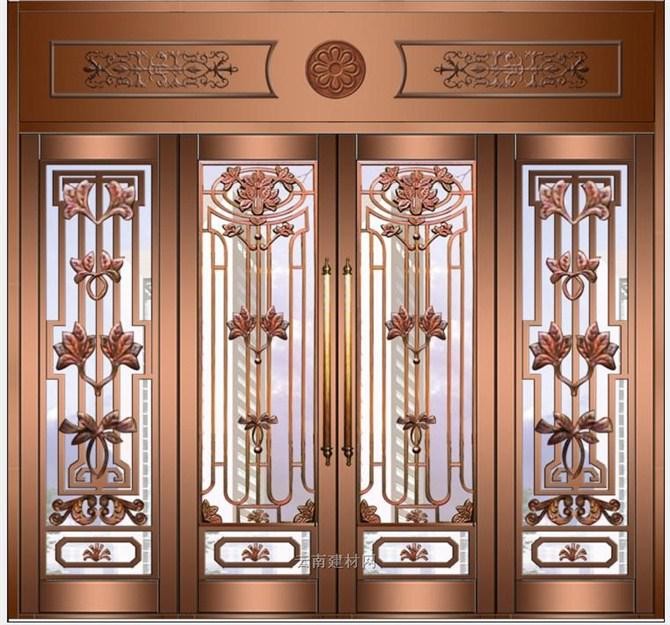 Copper Chuangzhen copper door wholesale, production and processing, Beijing Tongmen