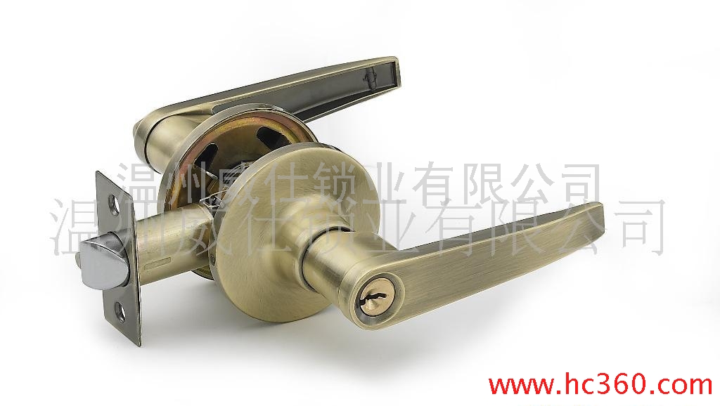 Xile 3501 three-bar handle lock Special stainless steel door lock Door handle lock Hardware lock
