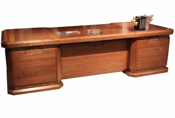 Shandong Jiacheng solid wood office furniture, president office with solid wood office furniture, and Rui wood desk, solid wood desk, solid wood desk, three meters desk