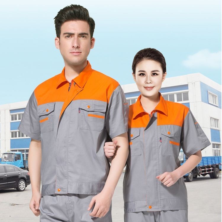 Qingdao anti-static overalls | Huangdao work clothes custom | electric summer anti-static tooling functional clothing