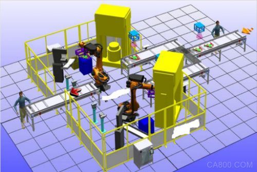 Industrial robot casting