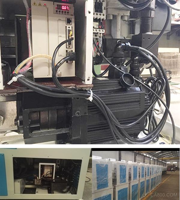 Foursquare CA100 servo system successfully applied to a hydraulic cutting machine of a cutting machine manufacturer in Dongguan