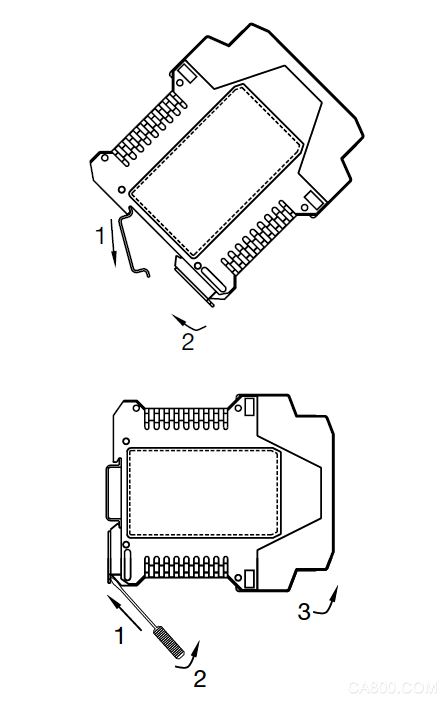 Safety relay, slim body, wiring work