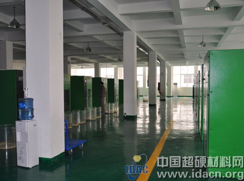 Modern and tidy production workshop