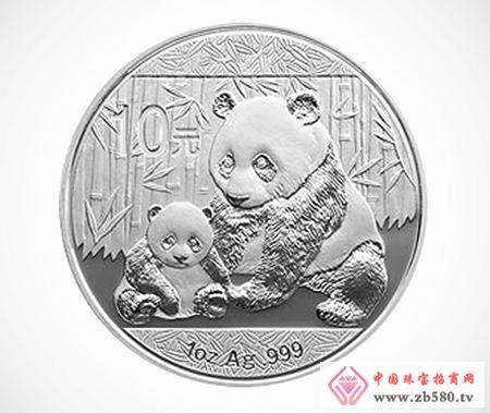 How many grams of panda gold and silver coins are 1 ounce?