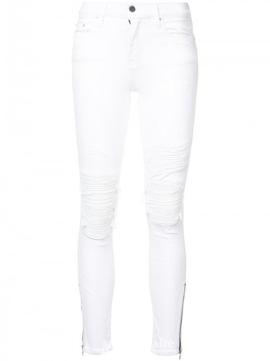 AMIRI zipper skinny jeans $1,473