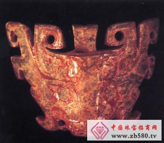 The ancient jade wares and patterns of the Warring States Shang Dynasty