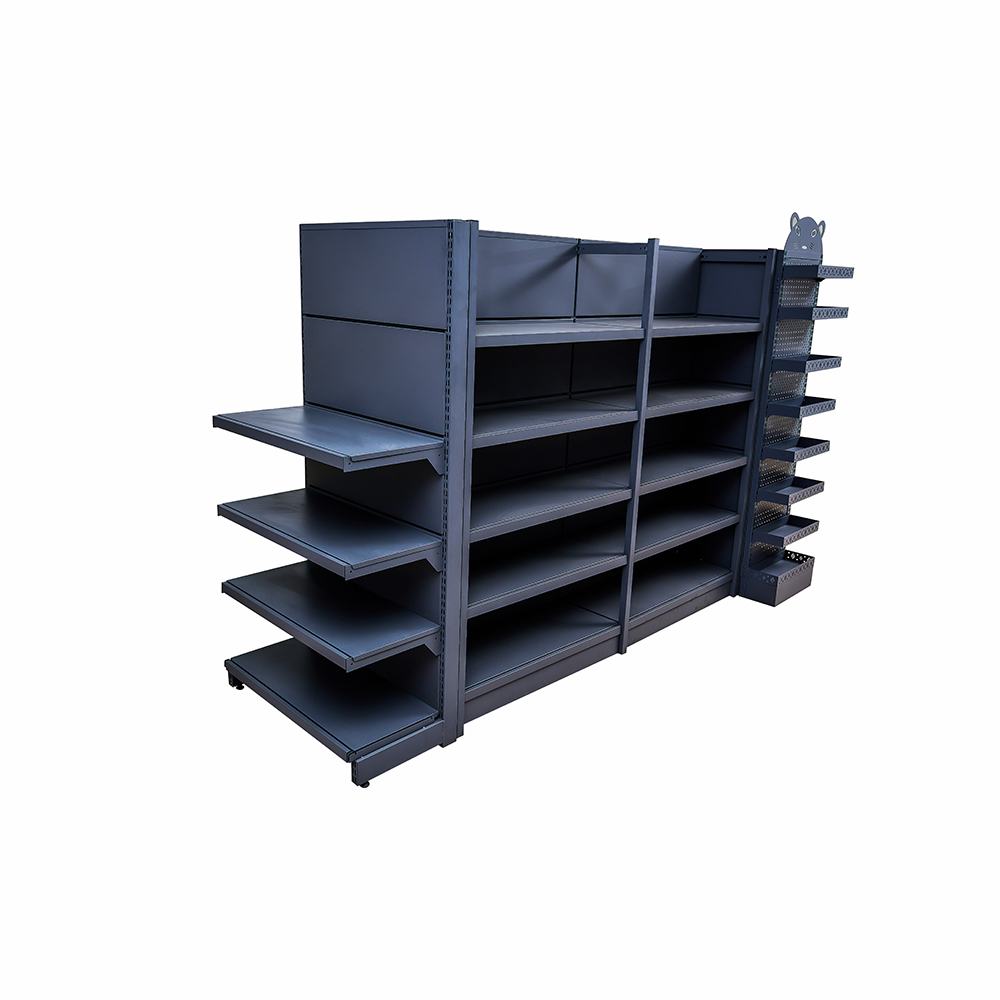 supermarket shelves supermarket shelves