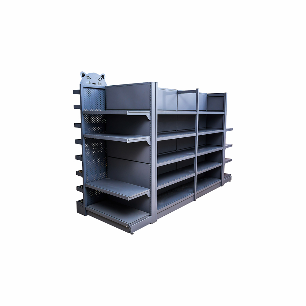 supermarket shelves supermarket shelves