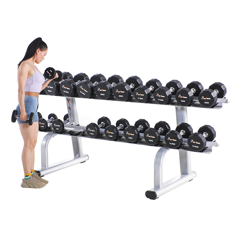 Two Layer dumbbell rack 4