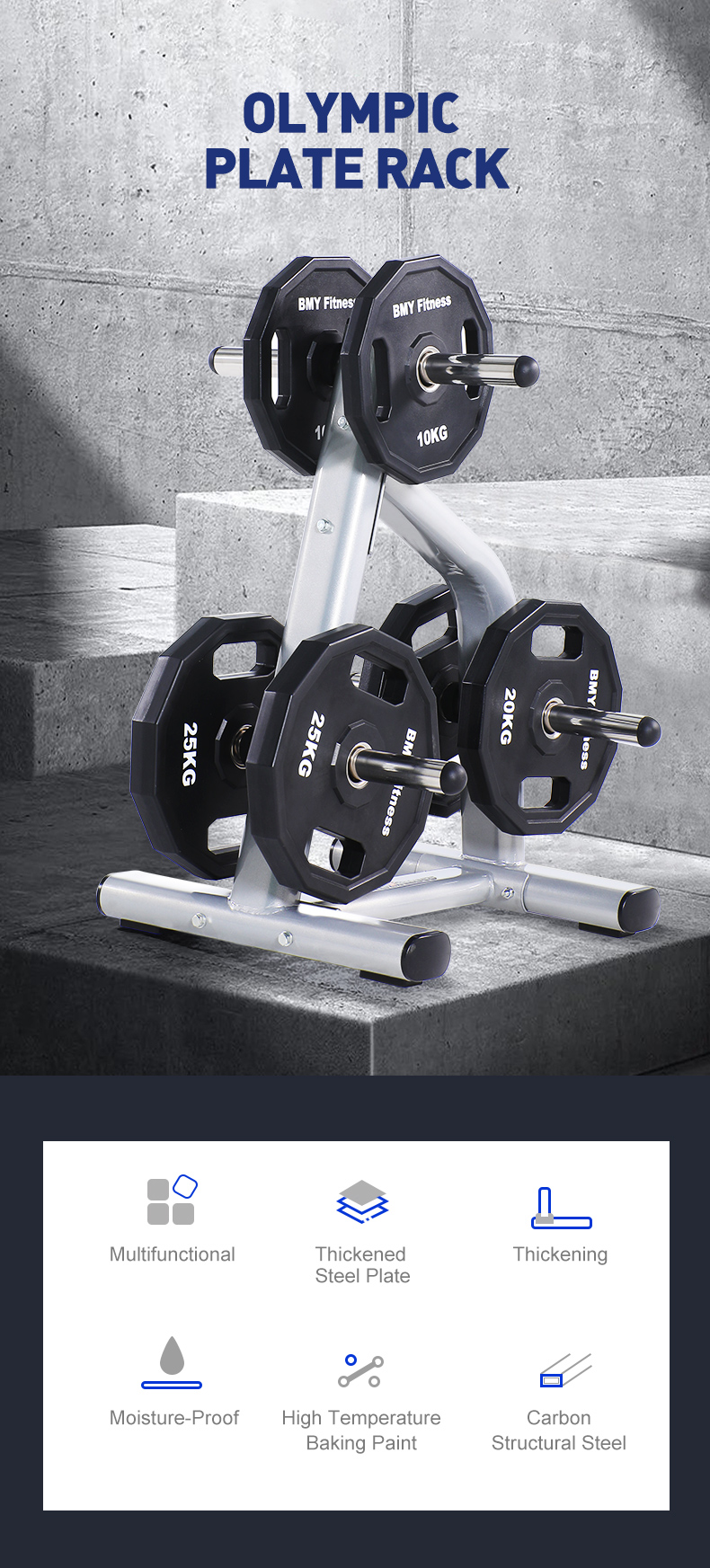 Weight Plate Tree Rack 844 01