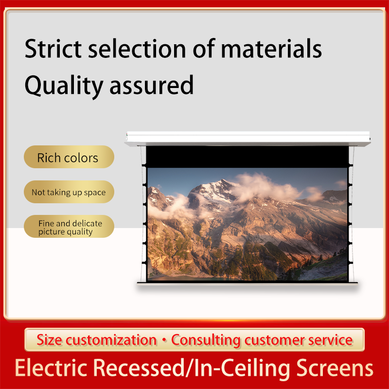 High-end Electric In-Ceiling Screens High-end Electric In-Ceiling Screens
