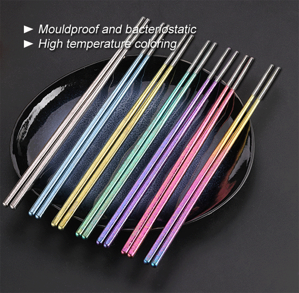 pauzinhos de titânio titanium chopsticks