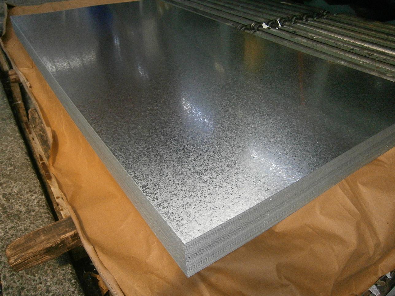 Hot Dipped Galvanized steel plain sheet Hot Dipped Galvanized steel plain sheet