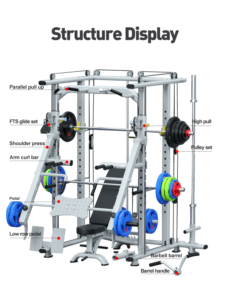 Squat Rack Smith Machine 02