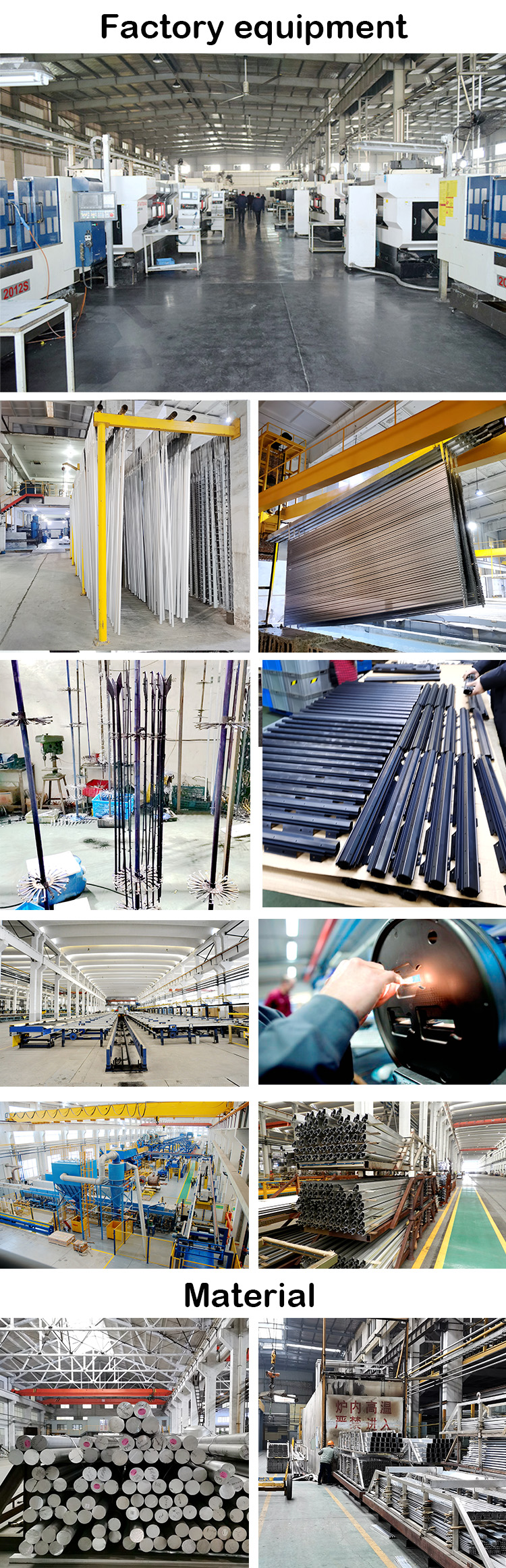 perfiles de aluminio aluminum profiles