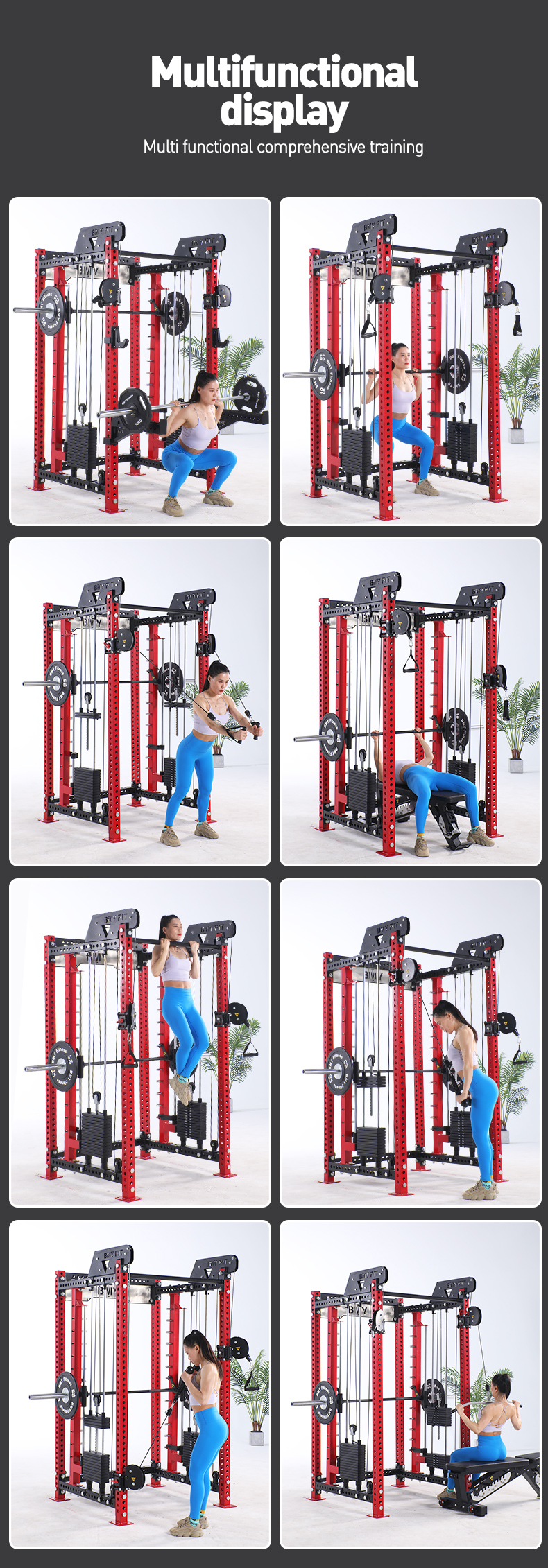 Smith Machine Squat Rack 053 02