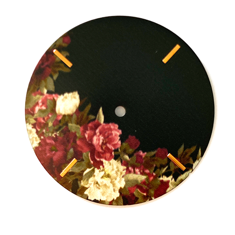 3D printing in flowers watch dial 3D printing in flowers watch dial