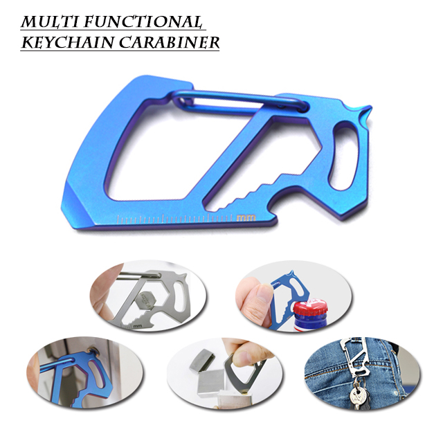 mosquetón de titanio titanium carabiner
