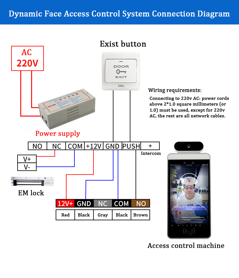 RA08T facial access control RA08T facial access control