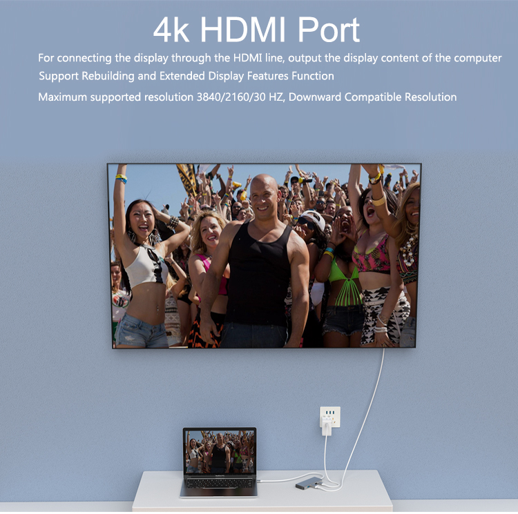 Definition Multimedia Inter 8 in 1 docking station Definition Multimedia Inter 8 in 1 docking station