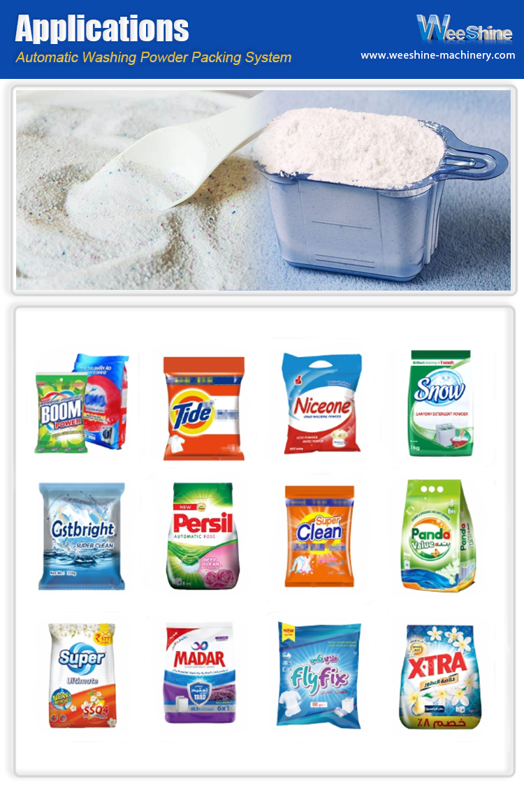 Washing Powder Packing Machine Washing Powder Packing Machine