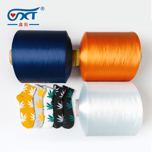 Custom colors Soft Polyester Yarn 200D/96F DTY 100% Polyester Yarn Custom colors Soft Polyester Yarn 200D/96F DTY 100% Polyester Yarn
