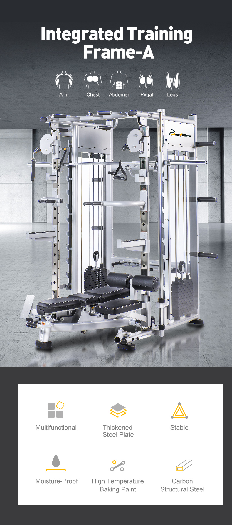 Multi-function Smith Machine 023a 01