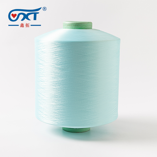 Light Green Soft Polyester Yarn 200D/96F DTY 100% Polyester Yarn Light Green Soft Polyester Yarn 200D/96F DTY 100% Polyester Yarn