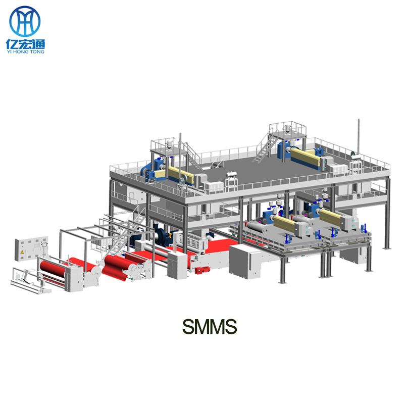Máquina automática de tejido no tejido Pp Spunbond Automatic Pp Spunbond Nonwoven Fabric machine